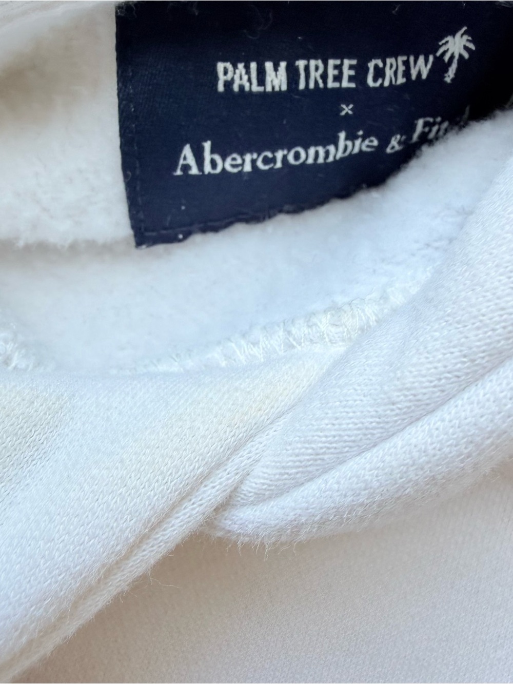 Abercrombie Fitch x Palm Tree Crew Oversized Hoodie Sweatshirt XS - Picture 12 of 12